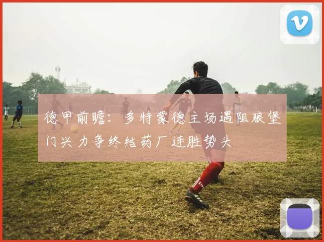 德甲前瞻：多特蒙德主场遇阻狼堡门兴力争终结药厂连胜势头